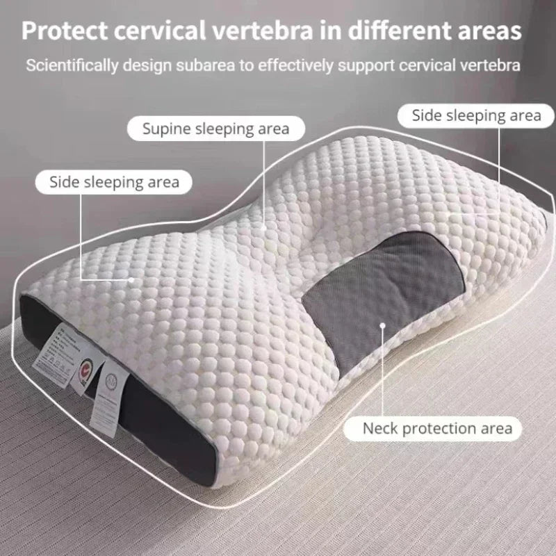 Oreiller Orthopédique - Massage et Support pour un Sommeil Réparateur