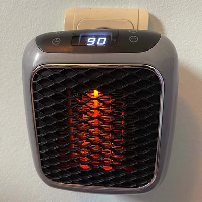 Chauffage Portable Électrique – Chauffe Rapide, Silencieux, Sécurisé et Économe en Énergie