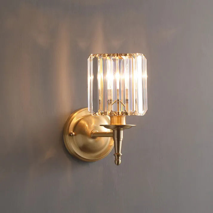 Applique Murale Vintage Luxe en Cristal – Élégance et Raffinement