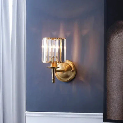 Applique Murale Vintage Luxe en Cristal – Élégance et Raffinement