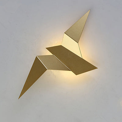 Applique Murale Créative Forme d'Oiseau – Lampe Artistique en Fer pour Décoration Intérieure