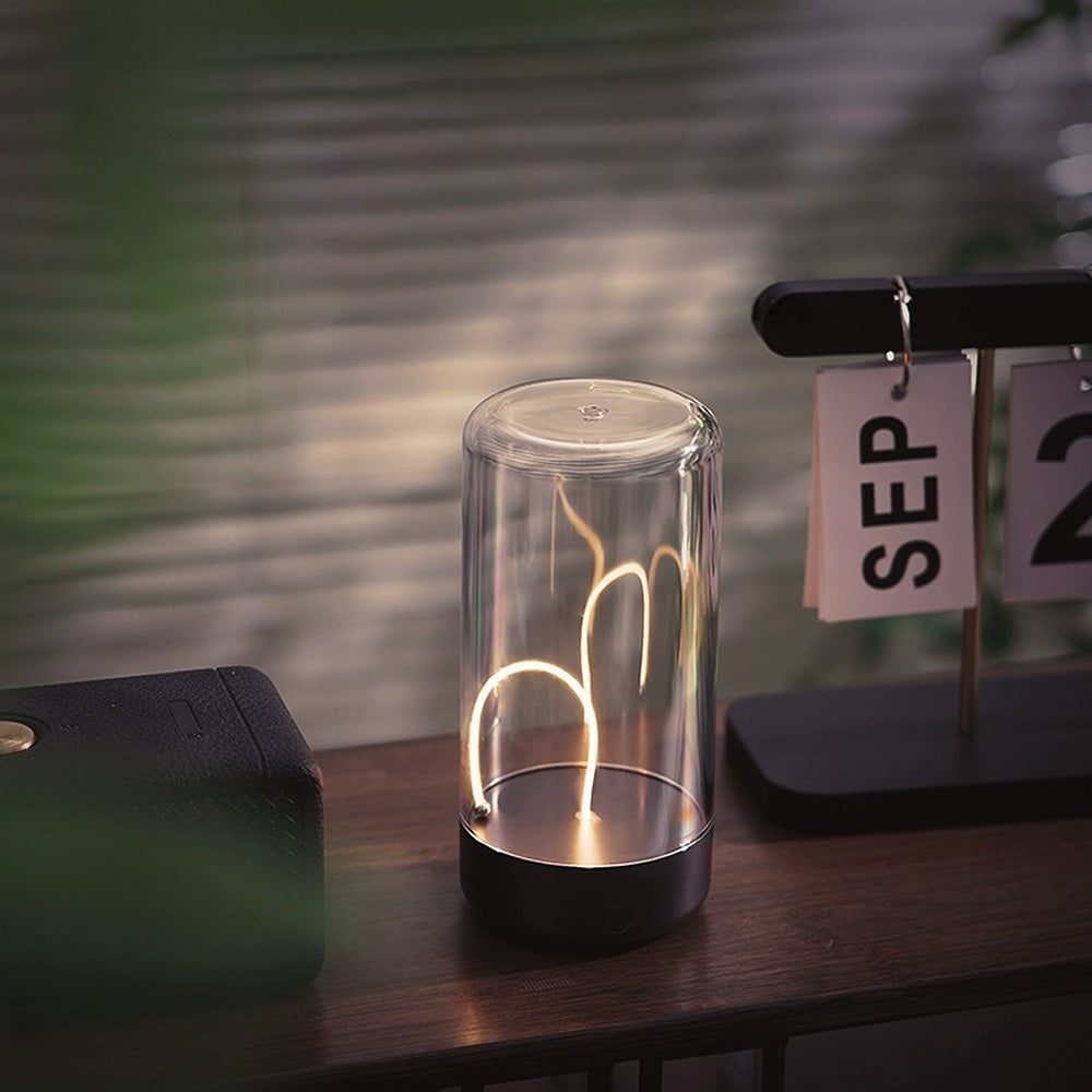 Lampe de Table Magnétique Moderne - LED Rechargeable et Sans Fil