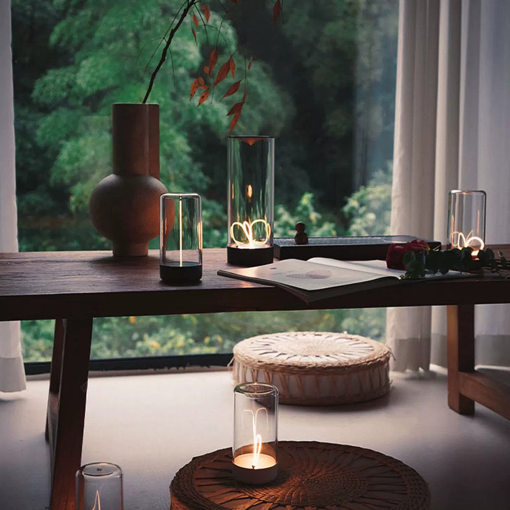 Lampe de Table Magnétique Moderne - LED Rechargeable et Sans Fil
