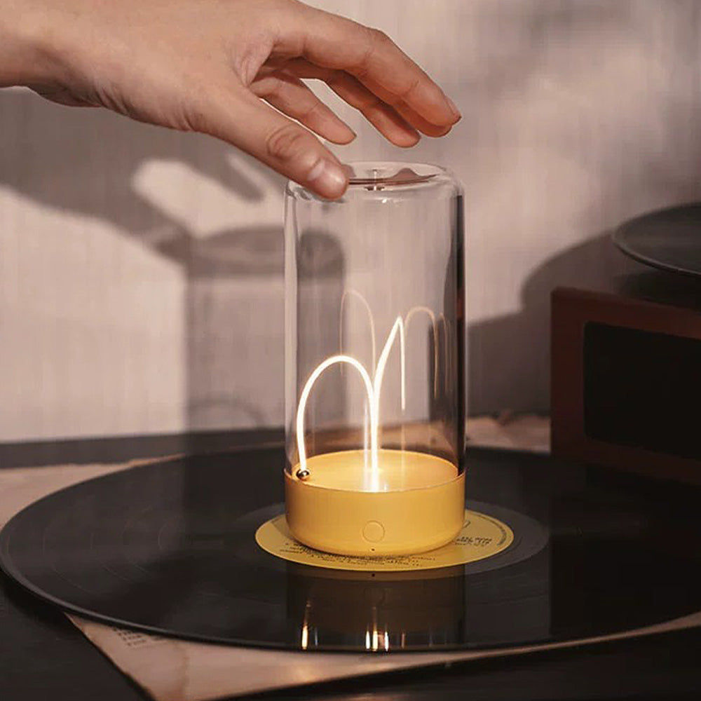 Lampe de Table Magnétique Moderne - LED Rechargeable et Sans Fil
