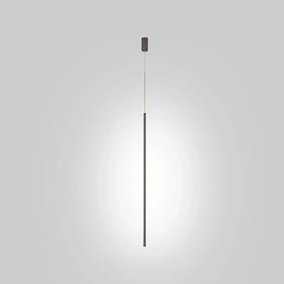Suspension LED Longue Minimaliste en Aluminium – Lampe Moderne et Élégante