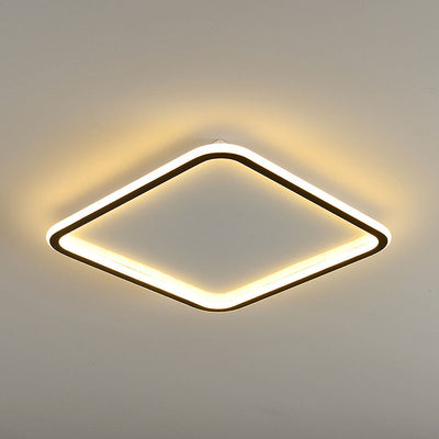 Plafonnier LED Géométrique Moderne - Design Élégant pour Chambre
