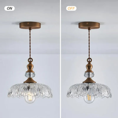 Suspension Murale Mini-Kücheninsel en Verre et Métal – Style Rétro Élégant