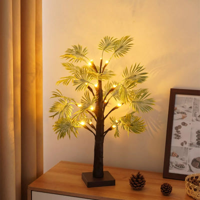 Guirlande LED Palmier de Noël - Lumières Décoratives pour Fêtes et Noël