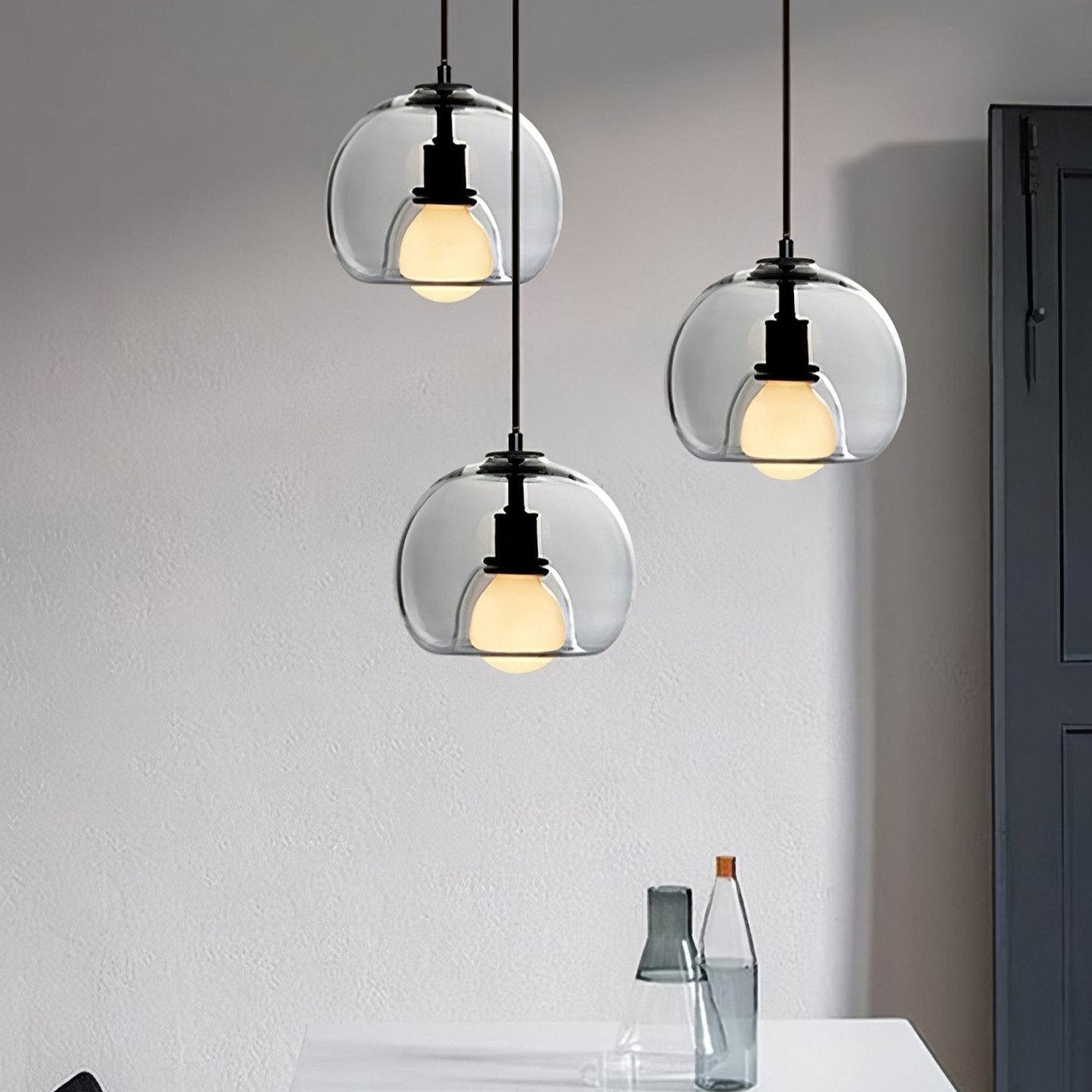 Lampe Suspendue Eres - Design Minimaliste avec Éclairage LED Diffus pour Espaces Modernes