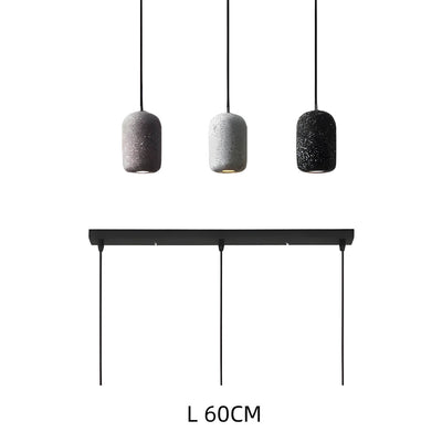 Lampe Pendante Ferro Industrielle en Zement et Verre - Éclairage Moderne pour Intérieur