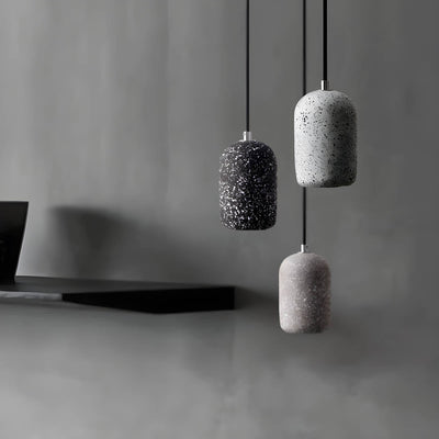 Lampe Pendante Ferro Industrielle en Zement et Verre - Éclairage Moderne pour Intérieur