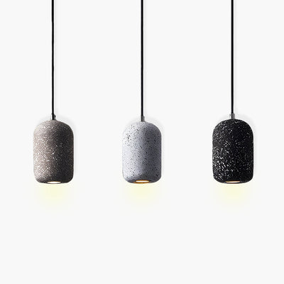 Lampe Pendante Ferro Industrielle en Zement et Verre - Éclairage Moderne pour Intérieur