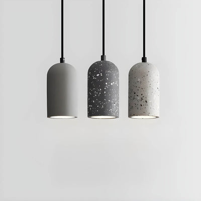 Suspension Moderne en Béton FORGI - Lampe Industrielle LED Design