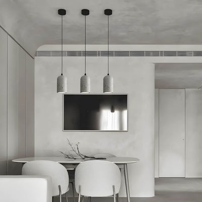 Suspension Moderne en Béton FORGI - Lampe Industrielle LED Design