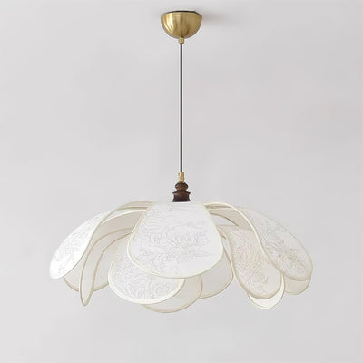 Florina Pendelleuchte – Elegante Blumen-Inspiration, Modernes Design, E26/E27 Fassung, LED Kompatibel