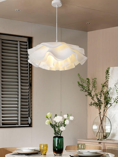 Lampe Pendante Blanche en Forme de Fleur – LED