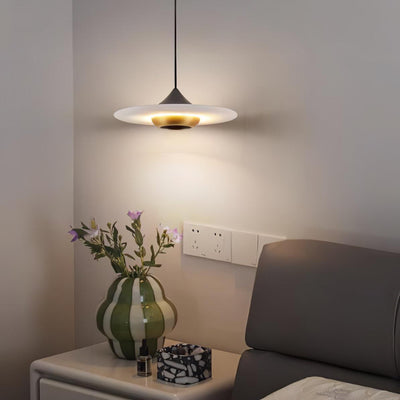 Suspension MarbleGlow – Design Moderne & Éclairage LED Intégré