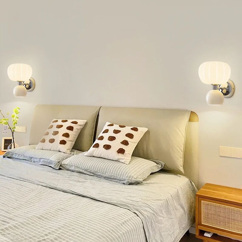 Applique Murale LED Moderne Crème – Lampe Décorative Énergie-Efficace pour Salon et Chambre
