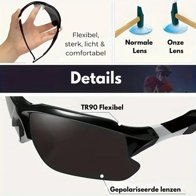 AdventureVision – Lunettes de Soleil de Sport Polarisées