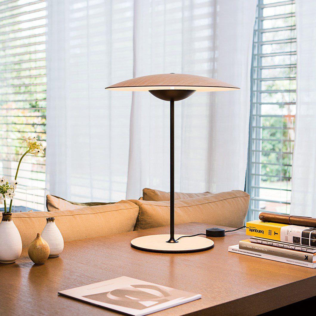 Lampe de Table Marset Ginger - Design Élégant en Métal avec LED Intégrée