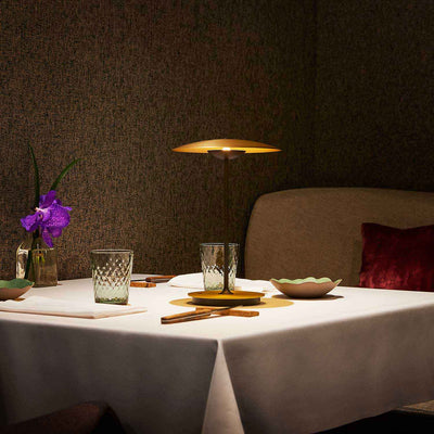 Lampe de Table Marset Ginger - Design Élégant en Métal avec LED Intégrée