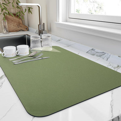 Tapis de Séchage Rapide pour Vaisselle - Ultra Absorbant et Compact