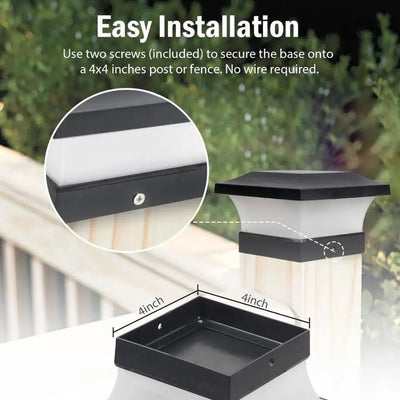 Lampe Solaire Nugee Short – Éclairage Extérieur Compact et Écologique IP65