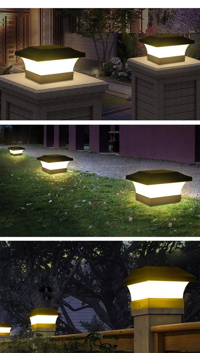 Lampe Solaire Nugee Short – Éclairage Extérieur Compact et Écologique IP65