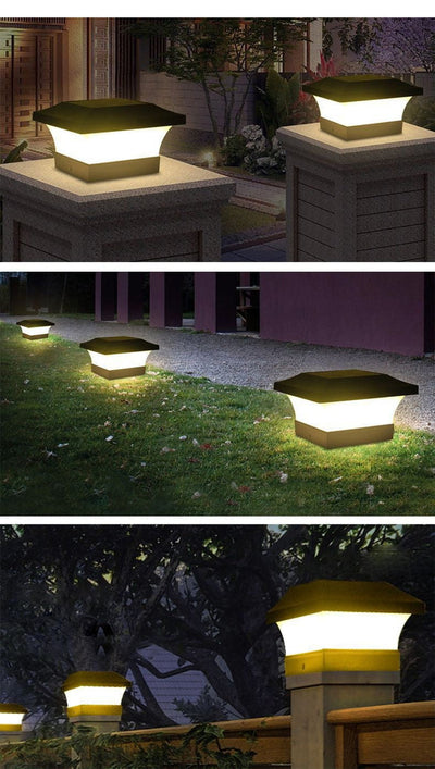 Lampe Solaire Nugee Short – Éclairage Extérieur Compact et Écologique IP65