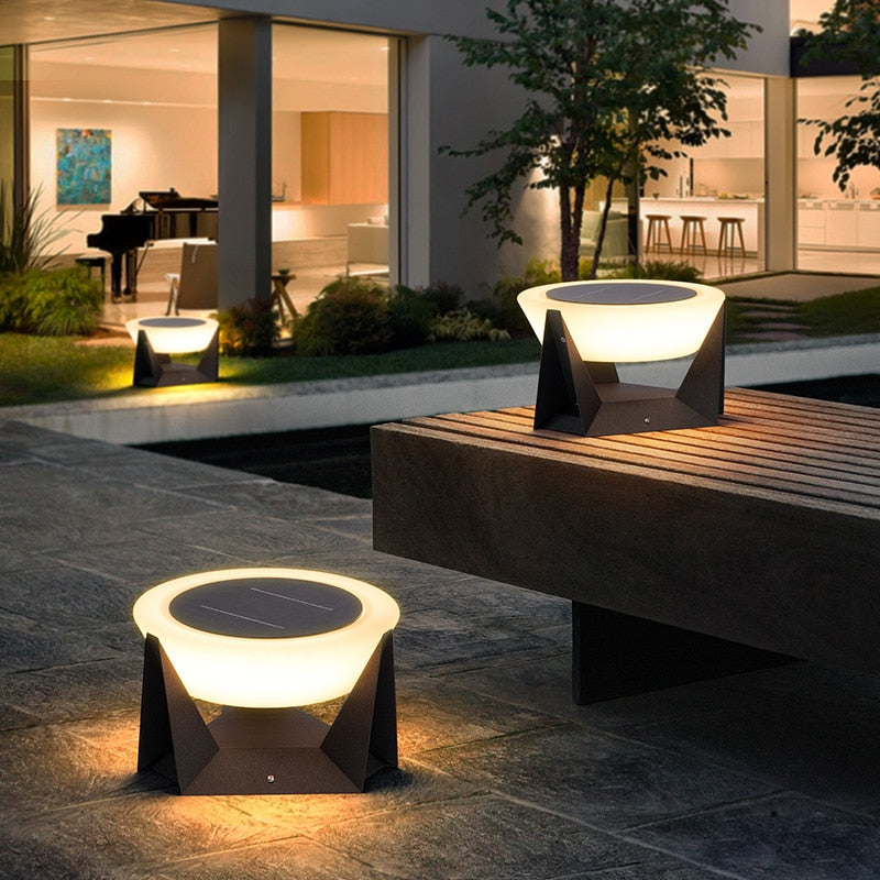 Lampe Solaire LED Haute Efficacité – Éclairage Extérieur IP65 avec Panneau Solaire