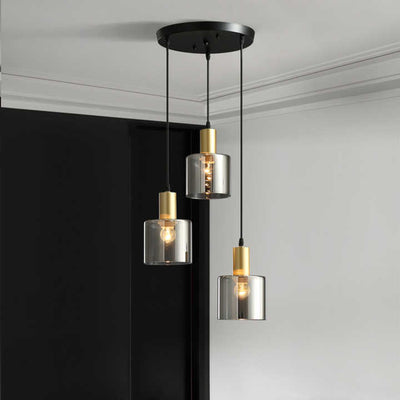 Lampe de Plafond Moderne avec 3 Anneaux – Éclairage Élégant pour Salle à Manger