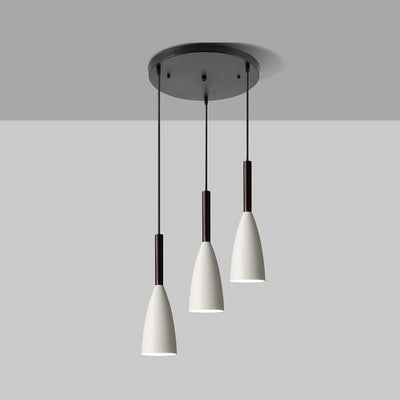Suspension Scandinave Moderne à 3 Lumières – Design Contemporain avec Corps en Aluminium et Longueur Câble Ajustable