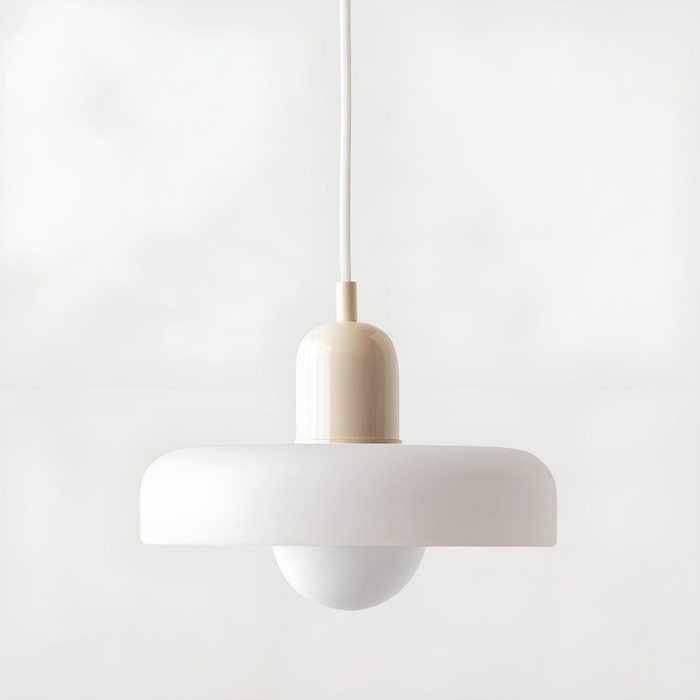 GlampGlow - Suspension luminaire en Verre Ajustable et Colorée, Applique Moderne