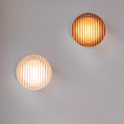 Applique Murale LED Moderne en Forme Ronde – Éclairage Doux avec Diffuseur en Verre Mylk pour Salon et Chambre