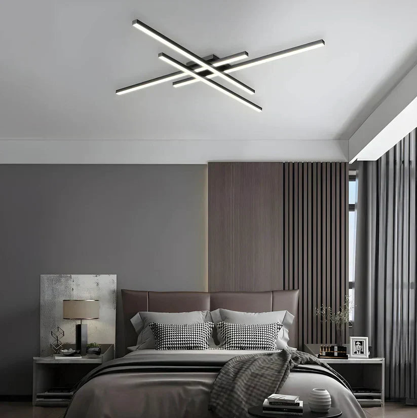 Lumière Moderne LED – Plafonnier Design Épuré et Énergétique