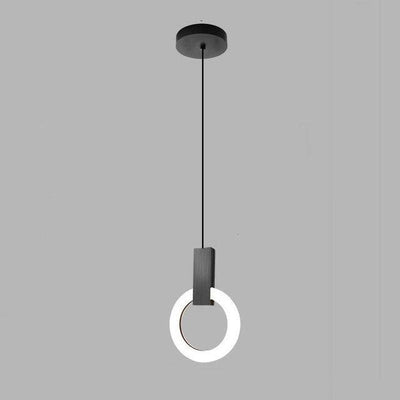 Suspension LED Nordic Ring - Lampe Moderne en Acrylique pour Salle à Manger et Salon