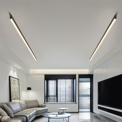 Plafonnier LED Scandinave – Éclairage Moderne en Aluminium et Acrylique pour Salon et Bureau
