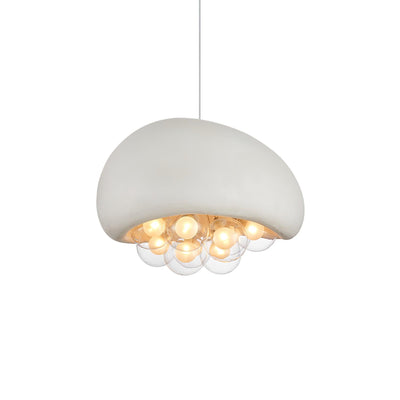 Suspension Khmara Bubbles – Lampe Moderne en Verre et Métal, Design Original