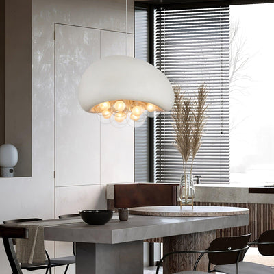 Suspension Khmara Bubbles – Lampe Moderne en Verre et Métal, Design Original