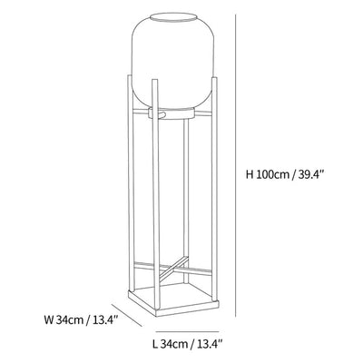Lampe Solarium Extérieure en Acier Inoxydable et Verre – Éclairage LED Automatique IP65
