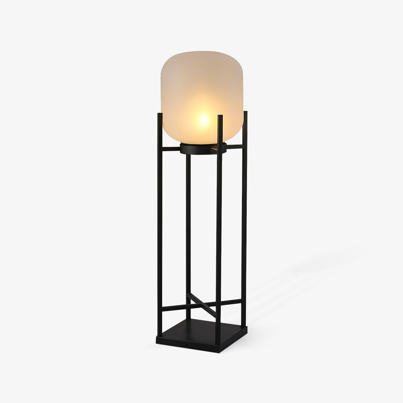 Lampe Solarium Extérieure en Acier Inoxydable et Verre – Éclairage LED Automatique IP65