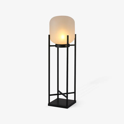 Lampe Solarium Extérieure en Acier Inoxydable et Verre – Éclairage LED Automatique IP65