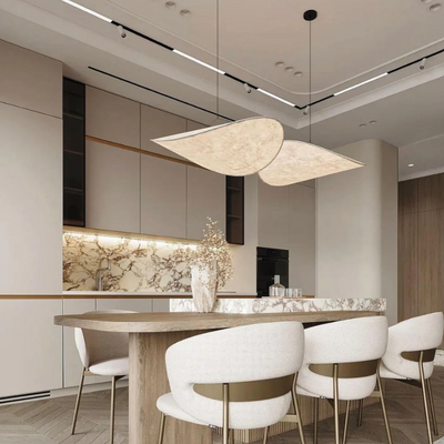 Lustre Suspendu ZenLume – Design Japandi & Ambiance Apaisante