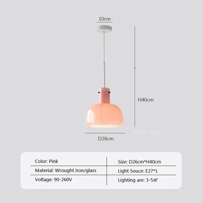 Suspension Arctic LED Nordic - Lampe Moderne en Verre et Métal avec Hauteur Réglable