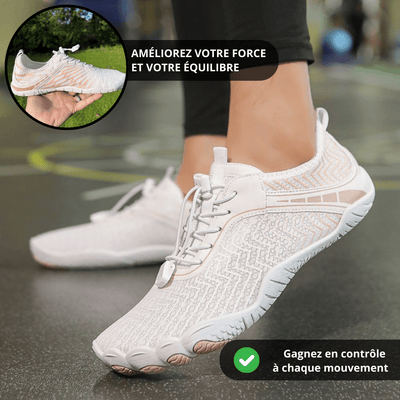 Chaussures Pieds Nus NaturaStep – Semelle Fine 4 mm, Confort Naturel, Légèreté et Alignement Postural