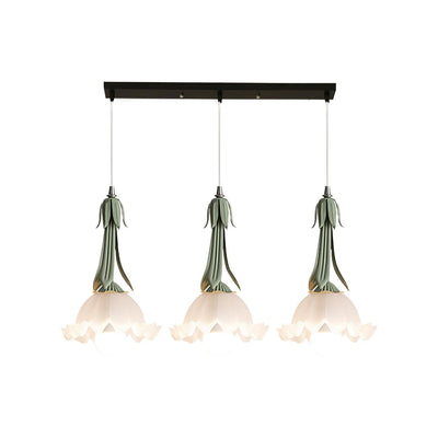 Suspension Maiglöckchen - Design Floral Élégant, Lueur Douce, LED, E27