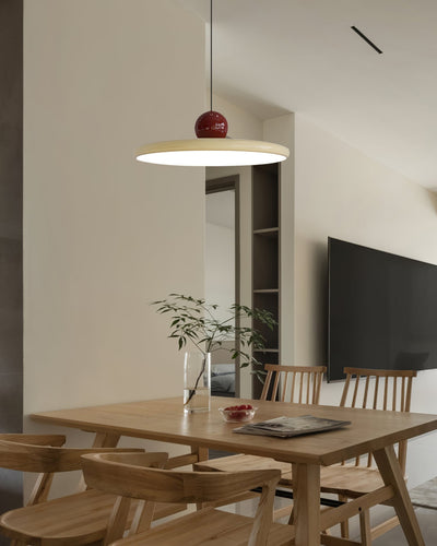 Lampe Suspendue Design Minimaliste - Hängelampe LED avec Ajustement de Hauteur et Éclairage Chaud, Neutre ou Froid