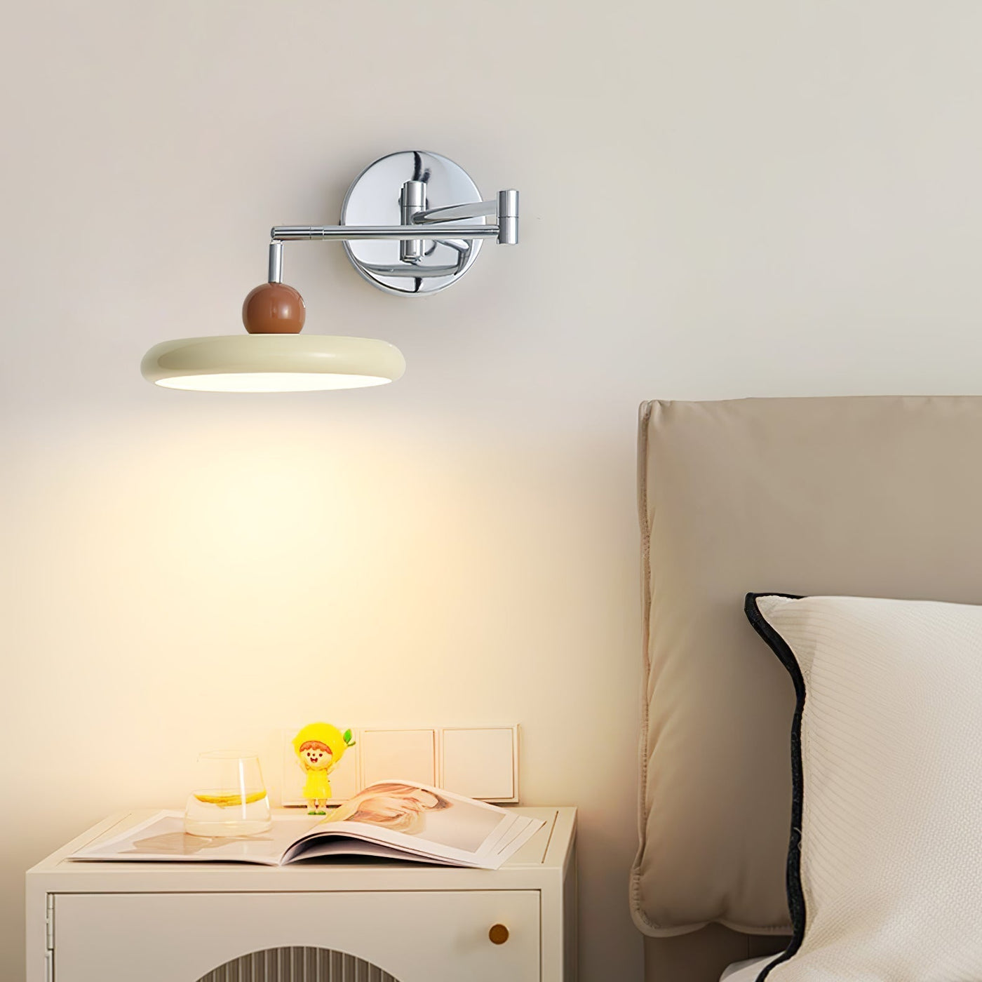 Lampe Murale Swing Arm Lola - Applique Moderne avec Bras Ajustable et LED Intégrée