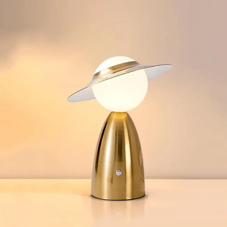 Lueur Tactile – Lampe de Table LED Sans Fil avec Fonction Rechargeable