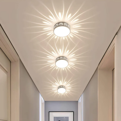 LumiEntrée - Plafonnier LED Moderne | Éclairage pour Entrée, Couloir et Balcon
